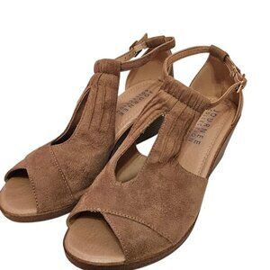 Journee Collection NWT Journee Collection Women's Ankle Strap Wedges - 8.5, Tan